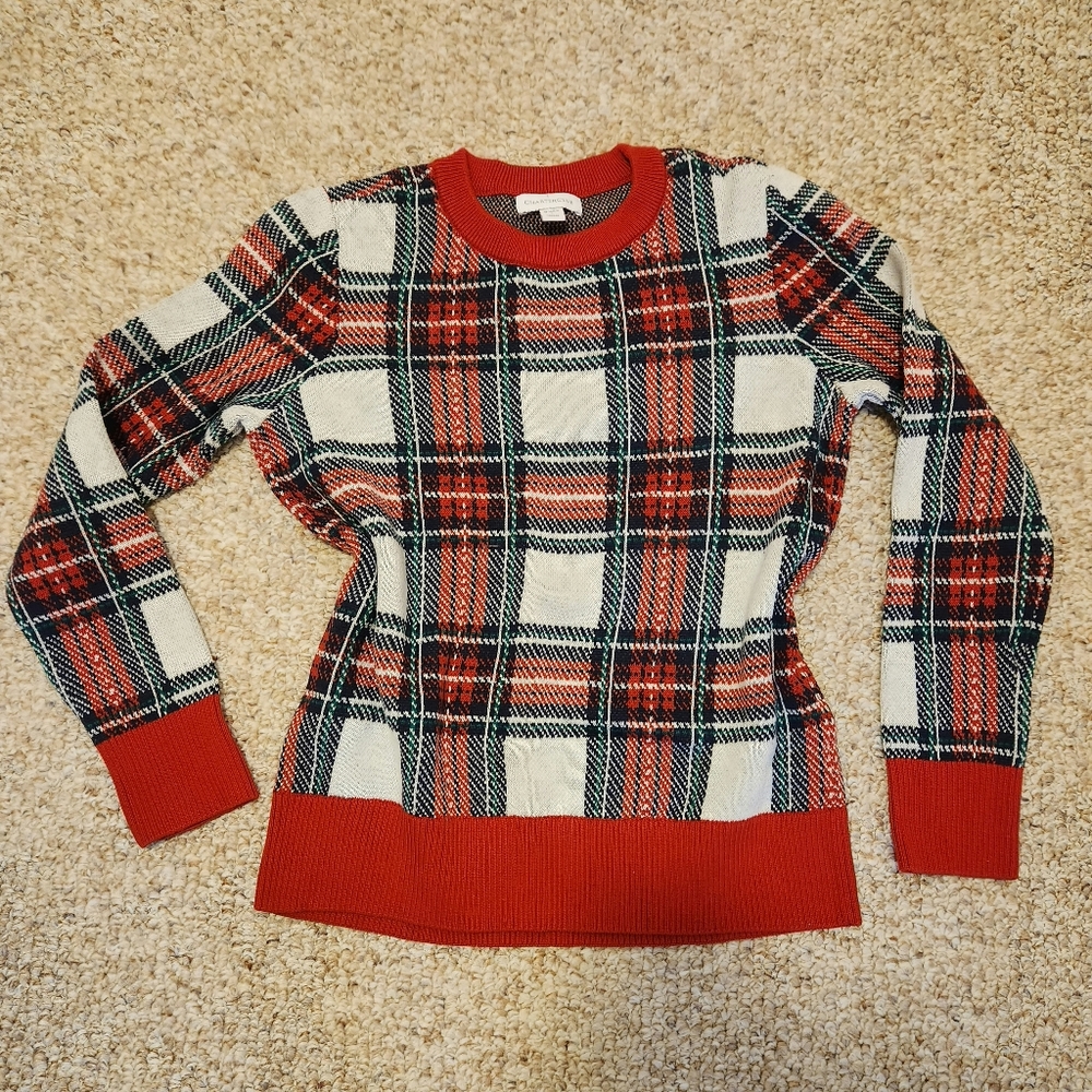 Charter Club plaid sweater